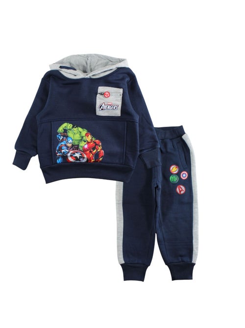 Dc comics - set composto da felpa con cappuccio e pantaloni da jogging stampati - Kiabi Dc comics - set composto da felpa con cappuccio e pantaloni da jogging stampati - Kiabi
