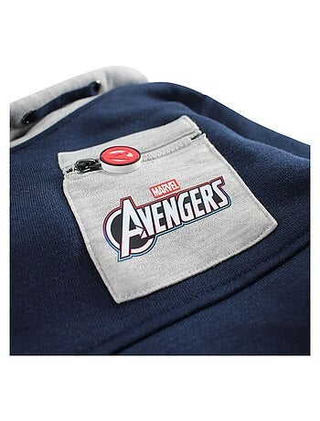 DC Comics - Tuta felpa con cappuccio e pantaloni jogging Avengers bambino