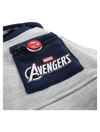 DC Comics - Tuta felpa con cappuccio e pantaloni jogging Avengers bambino