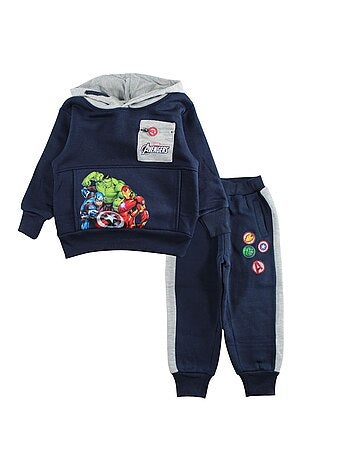 DC Comics - Tuta felpa con cappuccio e pantaloni jogging bambino
