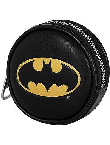 DC Comics Batman Batsignal Portamonete Cookie, Nero