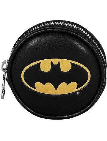 DC Comics Batman Batsignal Portamonete Cookie, Nero
