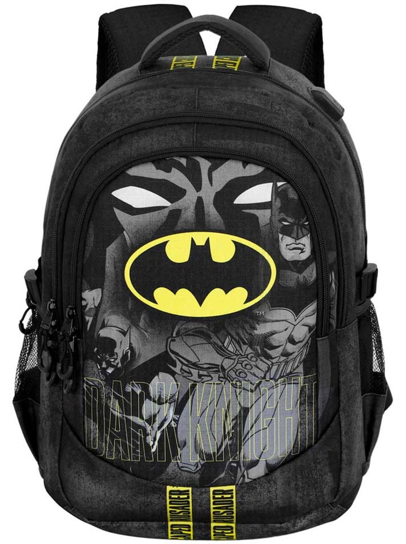 DC Comics Batman Caped Zaino Running PLUS, Nero Nero - Kiabi
