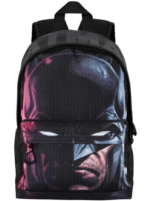 DC Comics Batman Face Zainetto Piccolo HS FAN, Nero - Kiabi DC Comics Batman Face Zainetto Piccolo HS FAN, Nero - Kiabi
