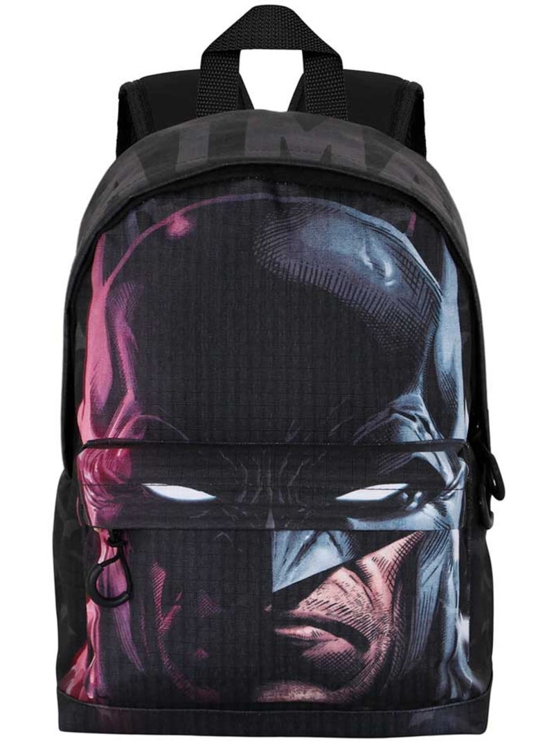 DC Comics Batman Face Zainetto Piccolo HS FAN, Nero Nero - Kiabi