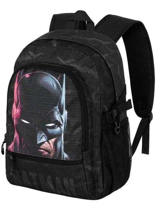 DC Comics Batman Face Zaino Fight FAN 2.2, Nero - Kiabi