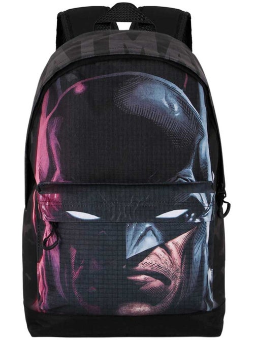 DC Comics Batman Face Zaino HS FAN 2.2, Nero - Kiabi