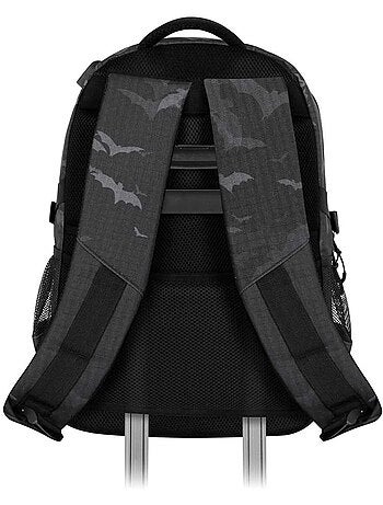 DC Comics Batman Face Zaino Running PLUS, Nero