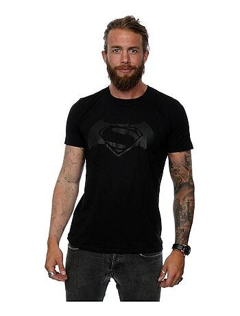 DC Comics Maglietta Batman Contro Superman Logo Stampato Uomo