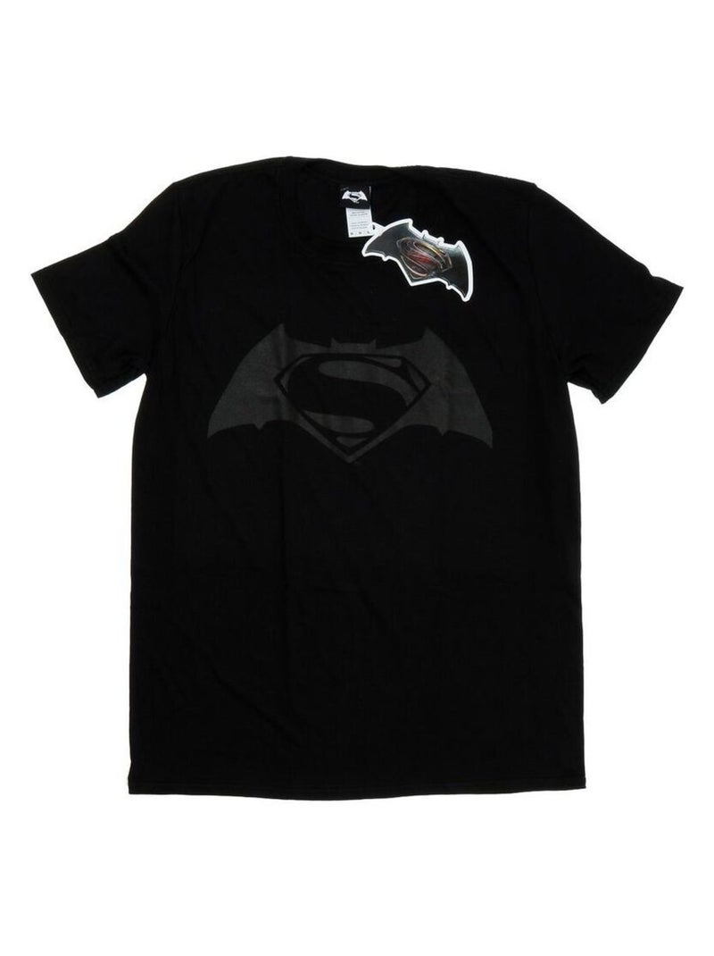 DC Comics Maglietta Batman Contro Superman Logo Stampato Uomo Nero - Kiabi
