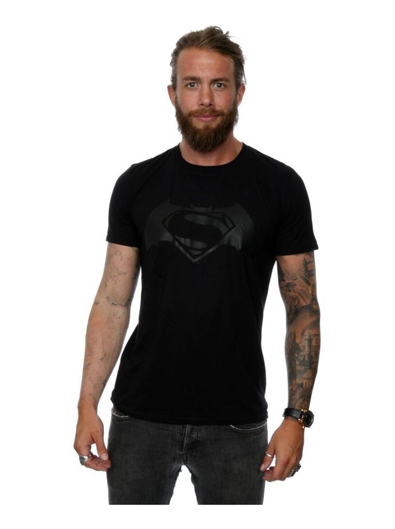 DC Comics Maglietta Batman Contro Superman Logo Stampato Uomo Nero - Kiabi