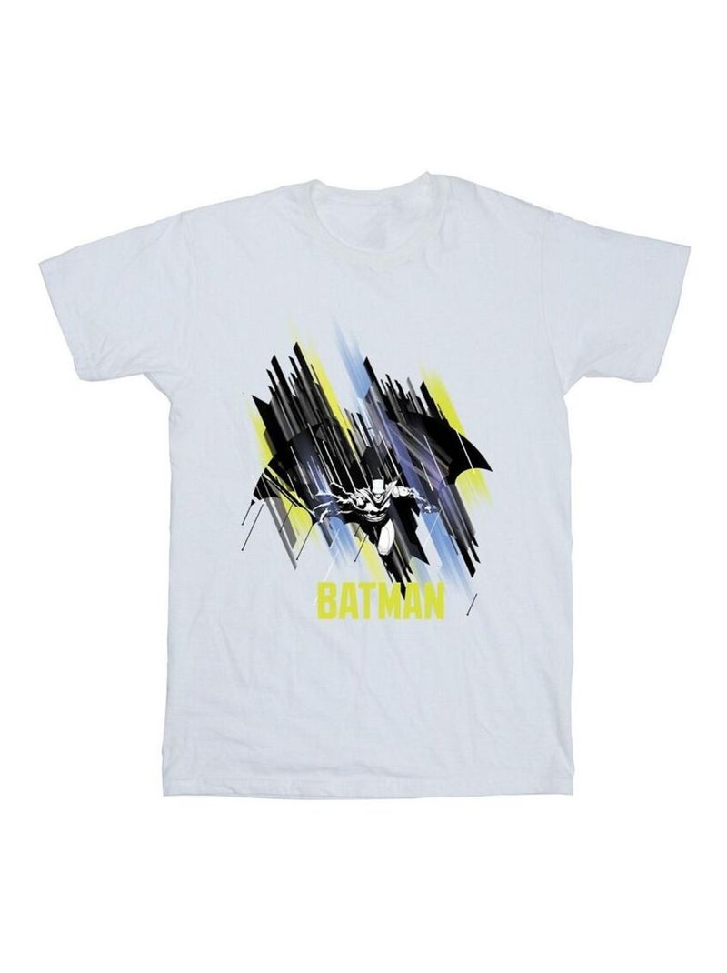 DC Comics Maglietta Batman Volante Uomo Bianco - Kiabi