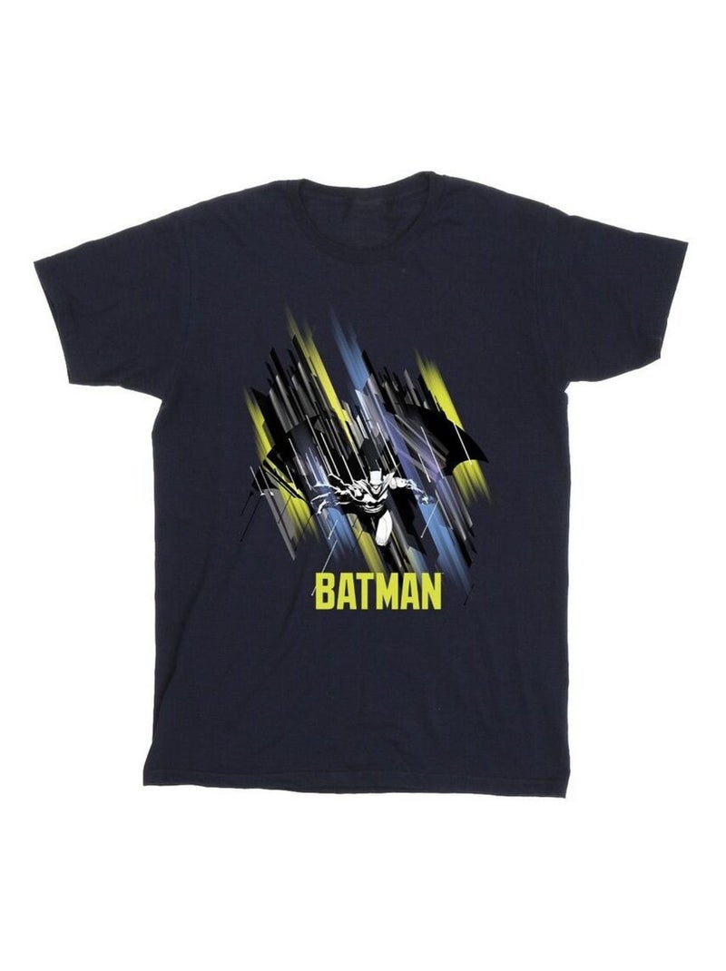 DC Comics Maglietta Batman Volante Uomo Blu marino - Kiabi