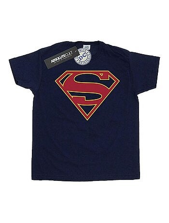 DC Comics Maglietta Supergirl Logo Uomo