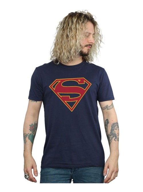 DC Comics Maglietta Supergirl Logo Uomo - Kiabi