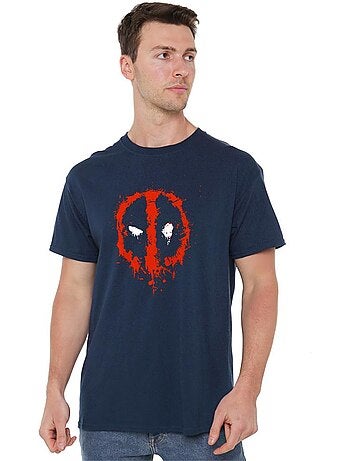 Deadpool Maglietta Verniciato Logo Adulto Unisex