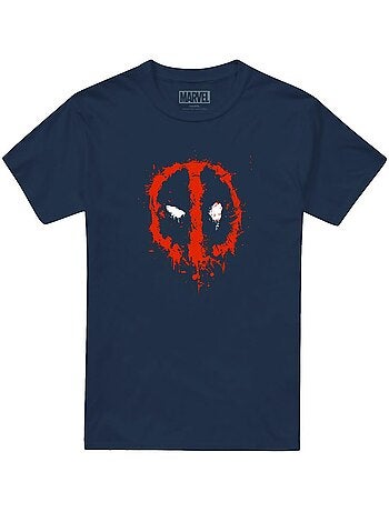 Deadpool Maglietta Verniciato Logo Adulto Unisex