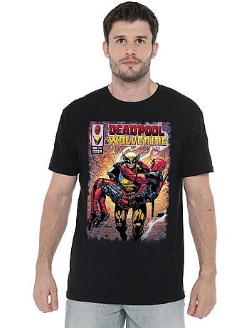 Deadpool & Wolverine Wolverine Saves Deadpool Maglietta Comic Uomo
