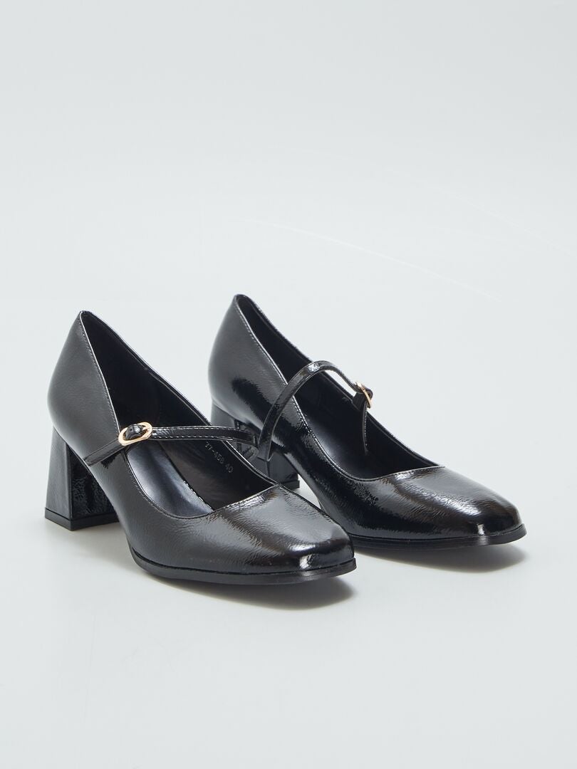 Décolleté babies in vernice NERO - Kiabi