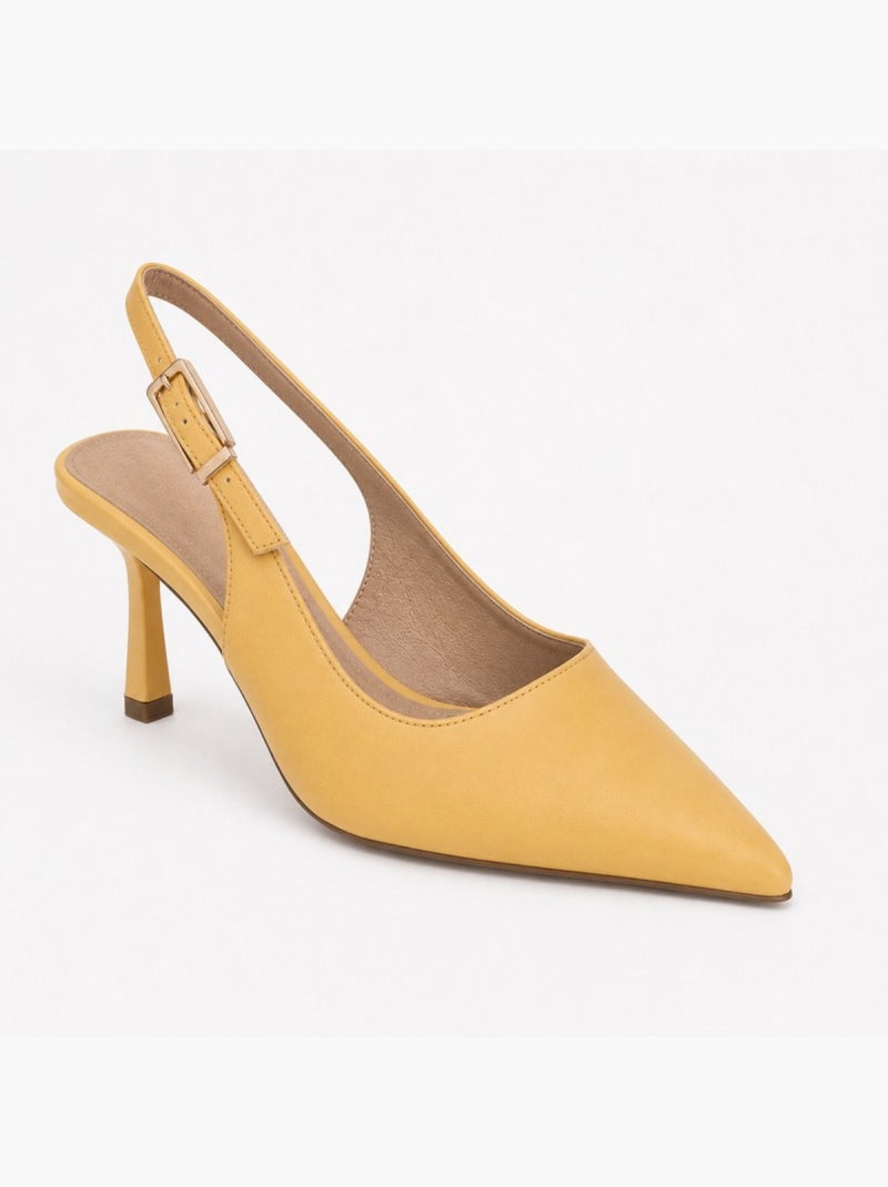 Décolleté materiale sintetico montevita Giallo - Kiabi