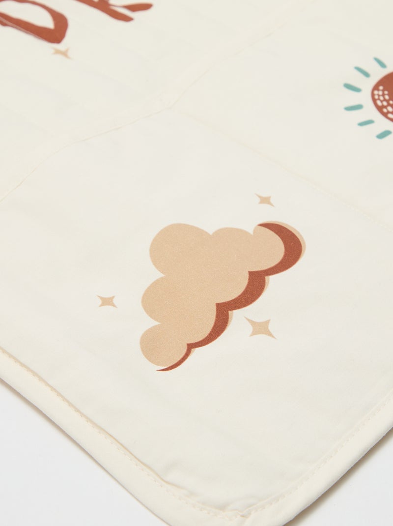 Decorazione da parete con tasche portaoggetti Beige - Kiabi