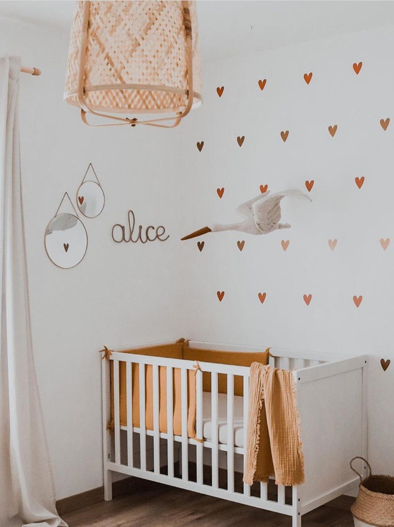 Decorazione da parete in lino per cameretta cicogna | sevira kids | sevira kids Beige - Kiabi