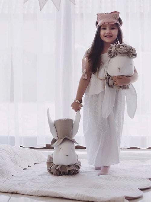 Decorazione da parete in lino per cameretta coniglio | SEVIRA KIDS - Kiabi