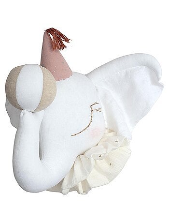 Decorazione da parete in lino per cameretta elefante | SEVIRA KIDS