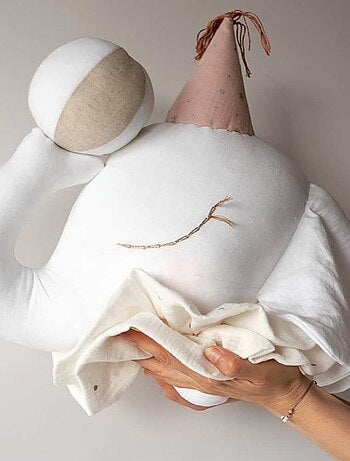 Decorazione da parete in lino per cameretta elefante | SEVIRA KIDS