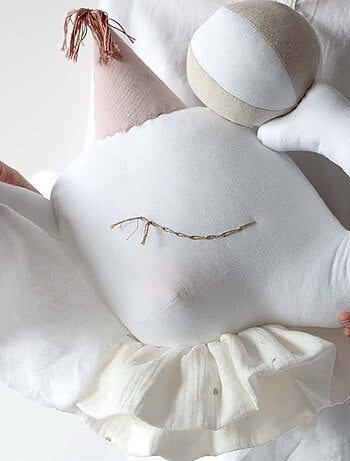 Decorazione da parete in lino per cameretta elefante | SEVIRA KIDS