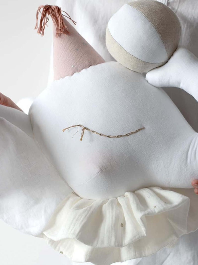 Decorazione da parete in lino per cameretta elefante | sevira kids | sevira kids Bianco - Kiabi