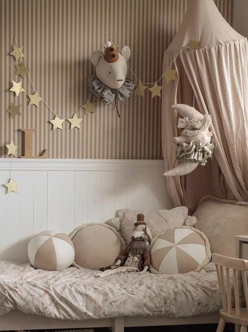 Decorazione da parete in lino per cameretta luna | SEVIRA KIDS Beige - Kiabi