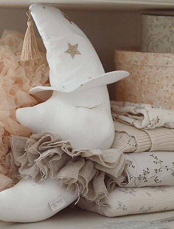 Decorazione da parete in lino per cameretta luna | sevira kids | sevira kids