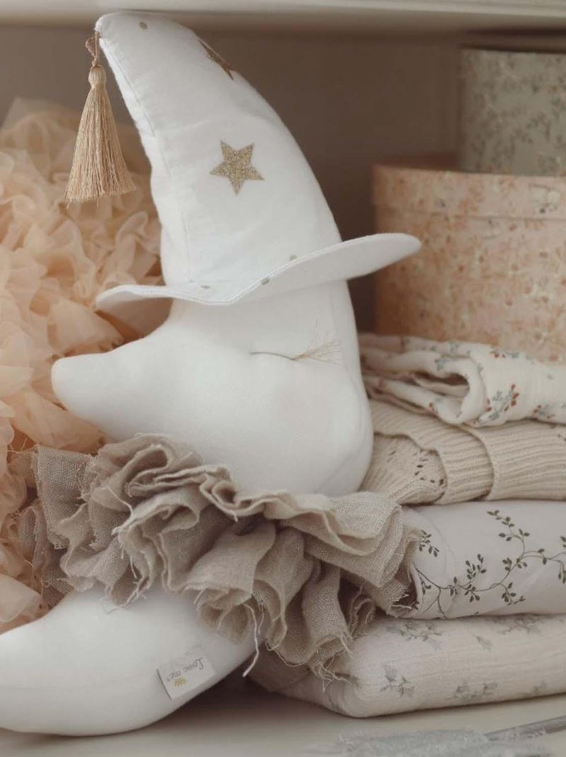 Decorazione da parete in lino per cameretta luna | sevira kids | sevira kids Bianco - Kiabi