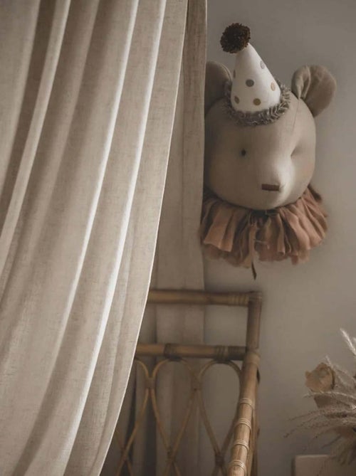 Decorazione da parete in lino per cameretta orso | SEVIRA KIDS - Kiabi