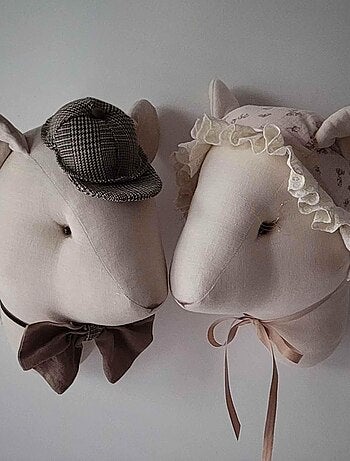 Decorazione da parete in lino per cameretta | SEVIRA KIDS