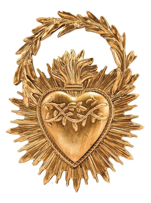 Decorazione murale a corona ex-voto - Kiabi