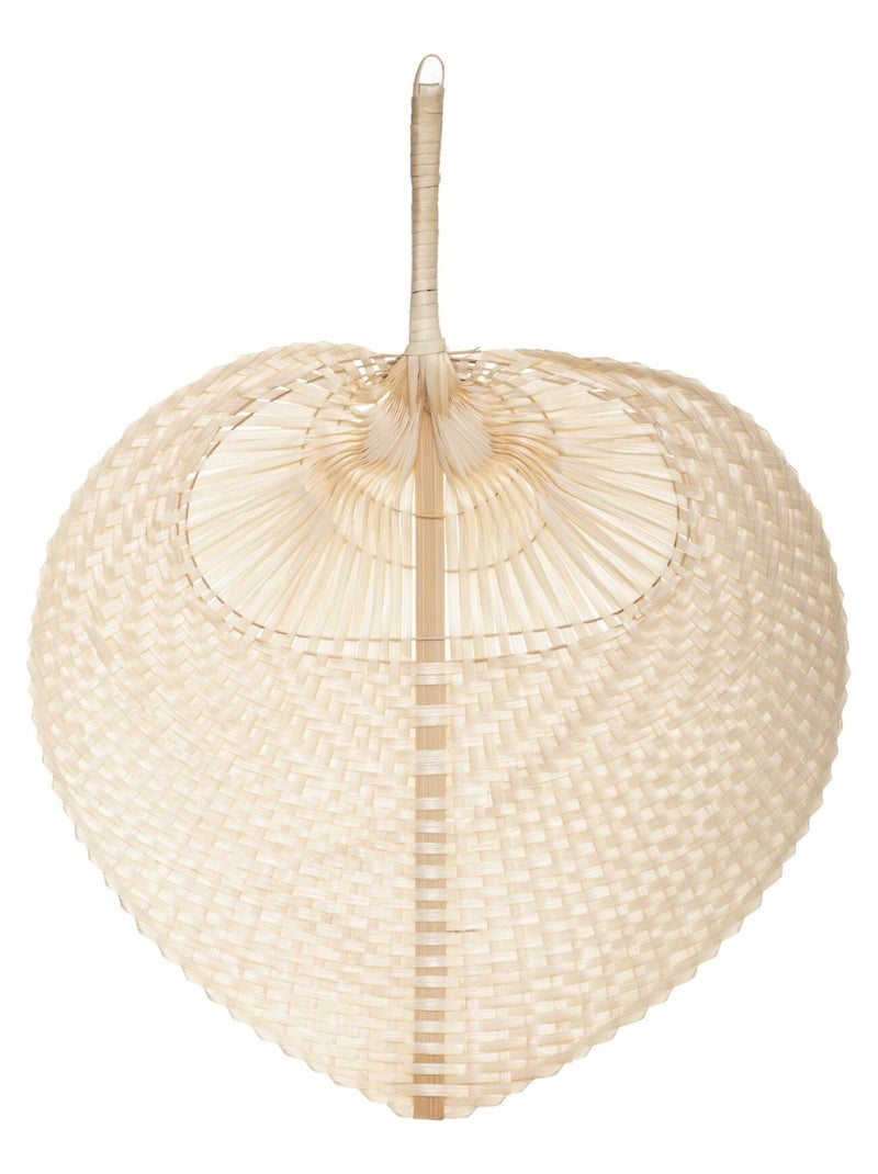 Decorazione murale a ventaglio balinese Beige - Kiabi