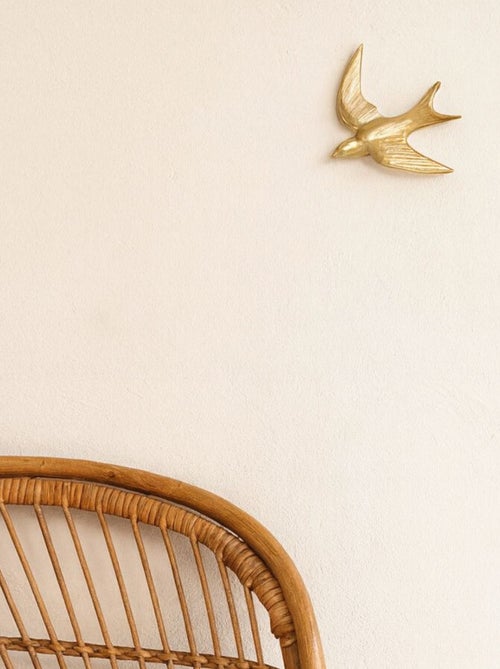 Decorazione murale in resina con rondine - Kiabi