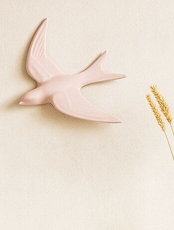 Decorazione murale in resina con rondine
