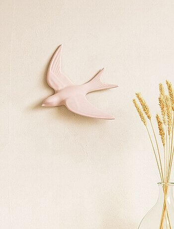 Decorazione murale in resina con rondine