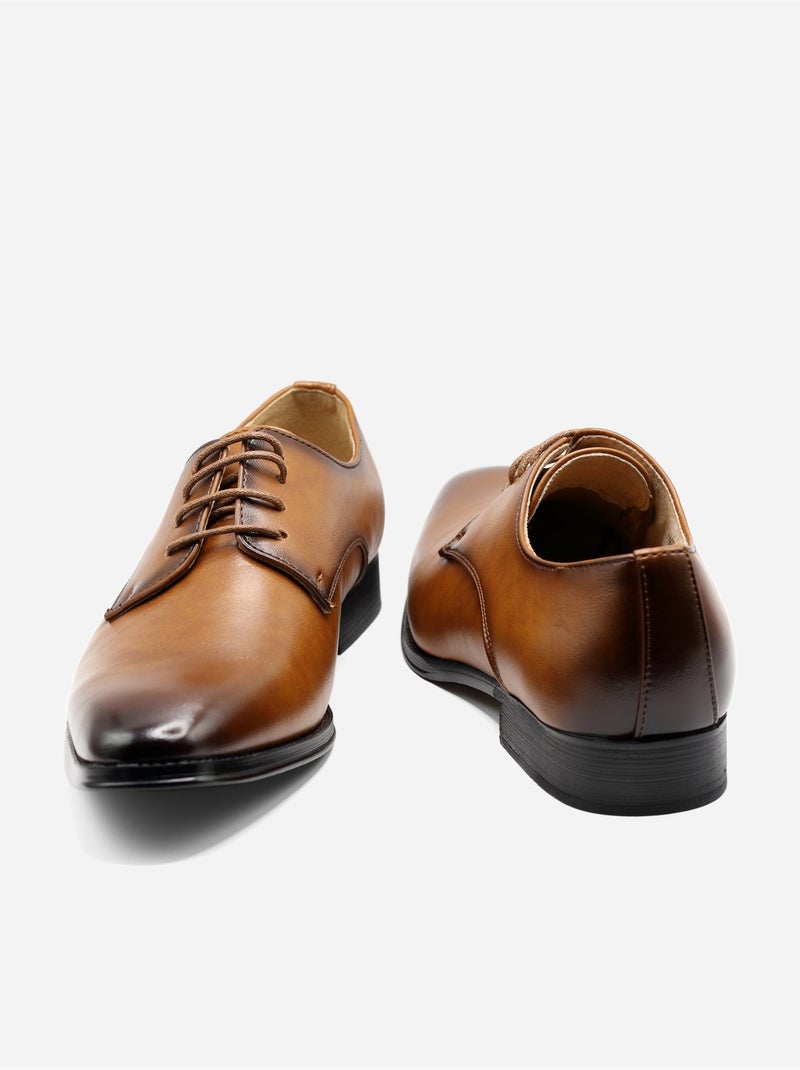 Derbie da infilare - Uomo Marrone - Kiabi