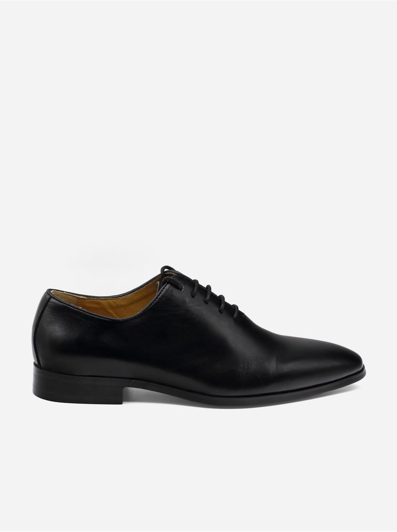 Derby in pelle - Bill Tornade Nero - Kiabi