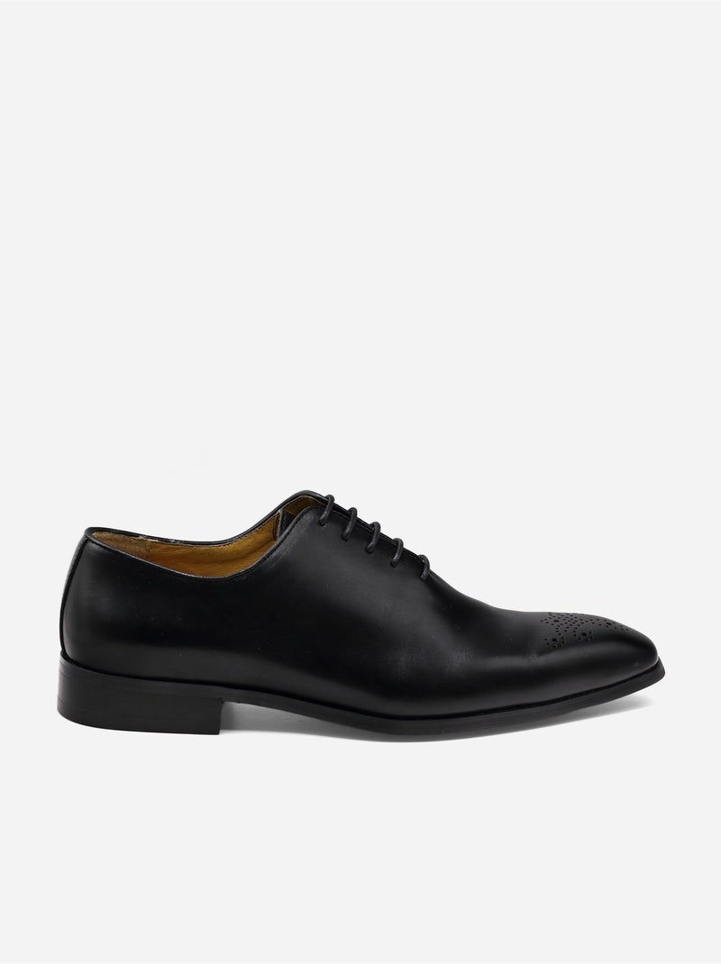 Derby in pelle - Bill Tornade Nero - Kiabi