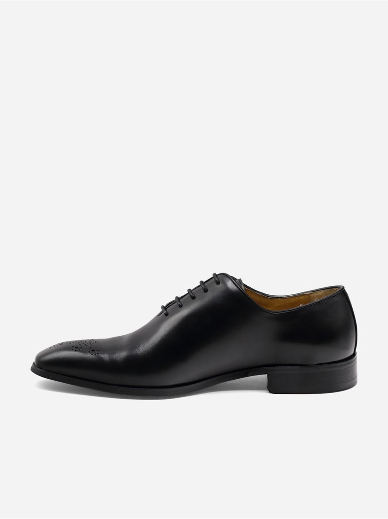 Derby in pelle - Bill Tornade Nero - Kiabi