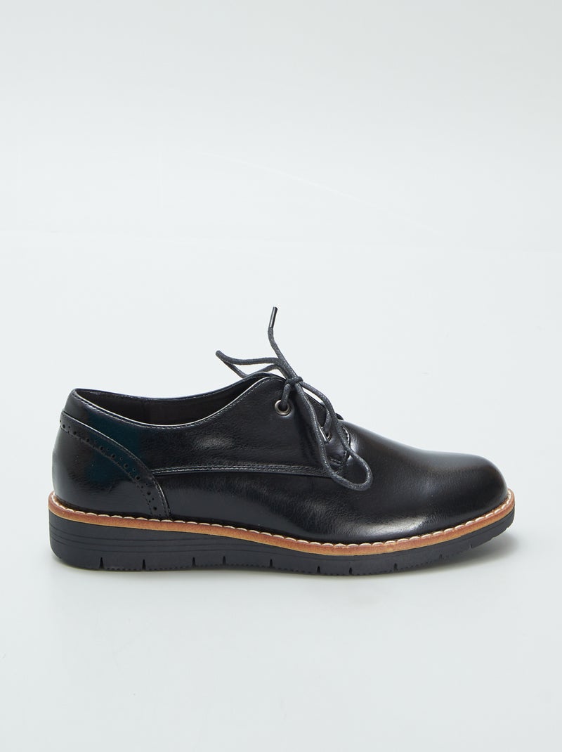 Derby in similpelle NERO - Kiabi