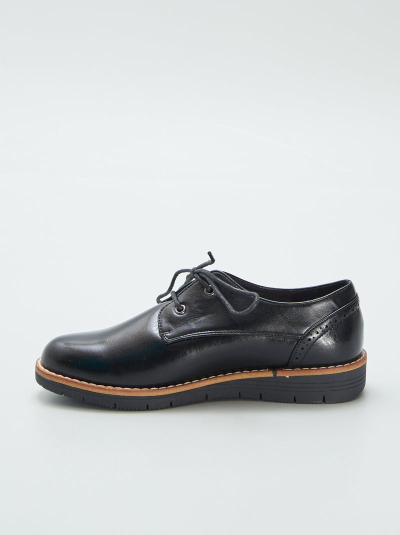 Derby in similpelle NERO - Kiabi