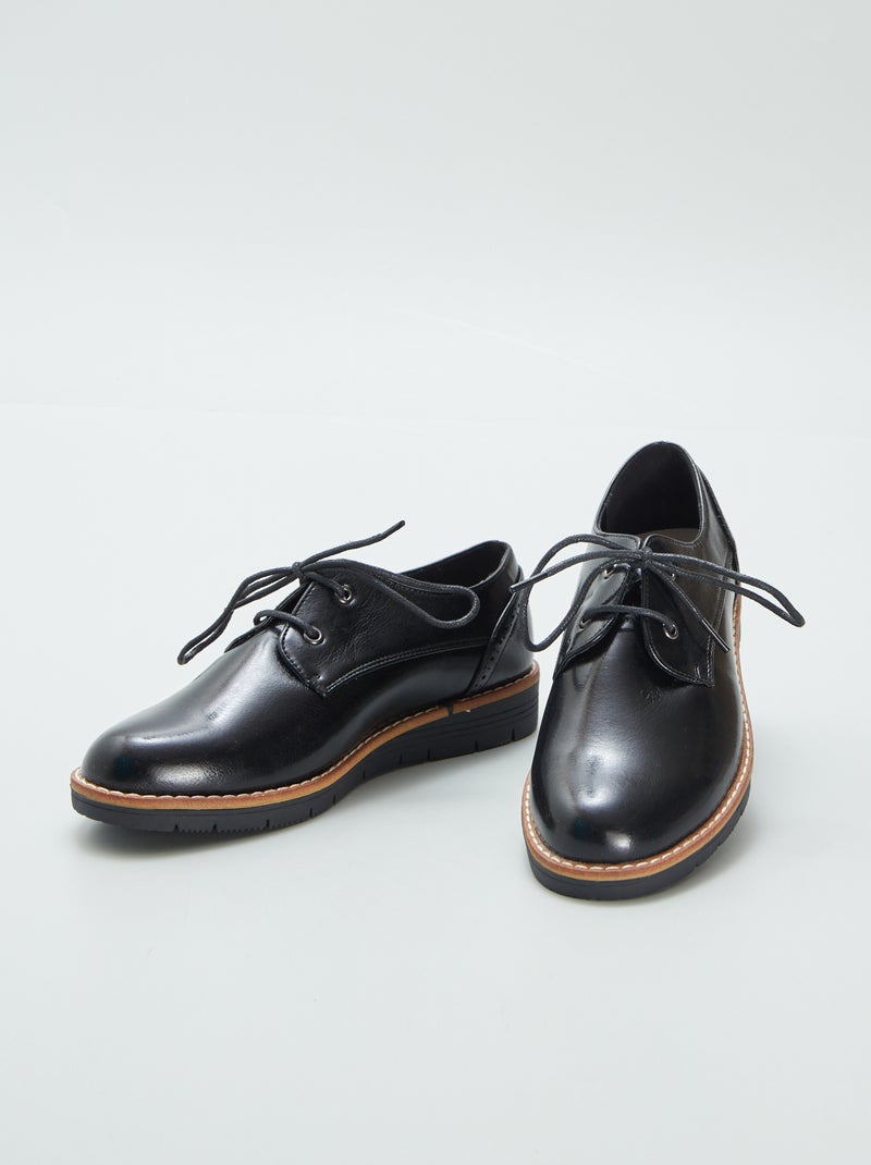 Derby in similpelle NERO - Kiabi