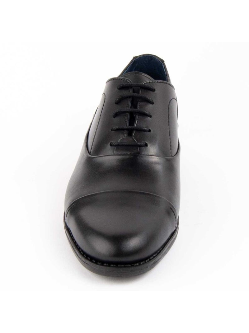 Derby & Richelieu Pelle Naturale Purapiel Nero - Kiabi