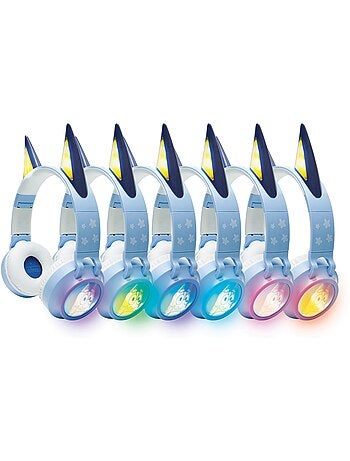 Design 3D Bluey Cuffie Bluetooth® e Wired pieghevoli con limitazione sicura del volume